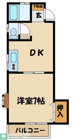 メゾンドールの物件間取画像